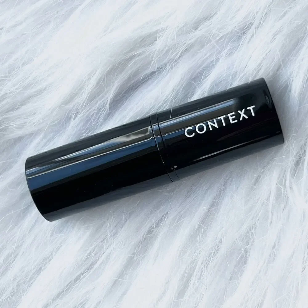 Context Matte Lipstick Tears are Falling Dark Mauve Color, New in Box Full Size